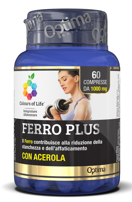 COLOURS OF LIFE FERRO PLUS 60 COMPRESSE 1000 MG - Farmaciapacini.it