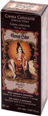 HENNE NUANCE BRUNO CREMA HENNE COLOR CREMA COLORANTE PRONTA ALL'USO - Farmaciapacini.it