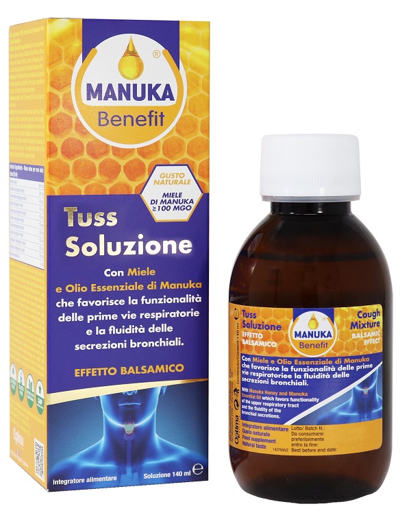 MANUKA BENEFIT TUSS SOLUZIONE 140 ML - Farmaciapacini.it