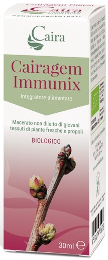CAIRAGEM IMMUNIX GEMMODERIVATO BIO GOCCE 30 ML - Farmaciapacini.it