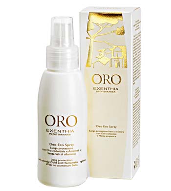 EXENTHIA MEDITERRANEA ORO DEO ECO SPRAY 100 ML - Farmaciapacini.it