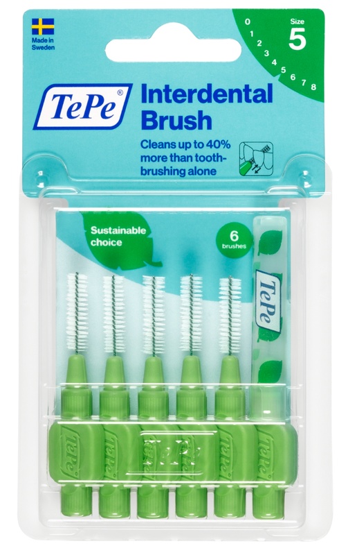 TEPE SCOVOLINO VERDE 0,8MM 6 PEZZI - Farmaciapacini.it