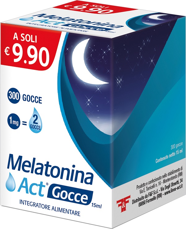 MELATONINA ACT GOCCE 15 ML - Farmaciapacini.it