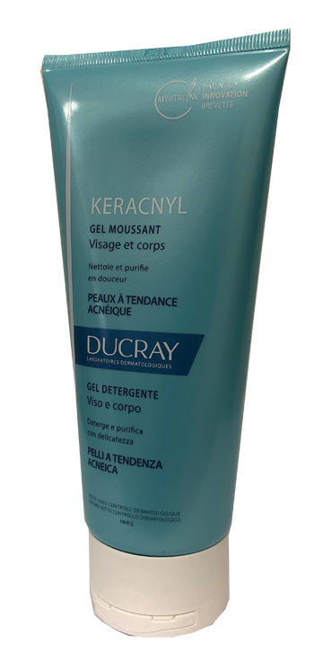 KERACNYL GEL MOUSSANT VISO CORPO 200 ML - Farmaciapacini.it