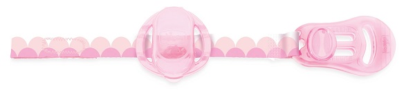 CHICCO CLIP SALVASUCCHIETTO ROSA 1 PEZZO - Farmaciapacini.it