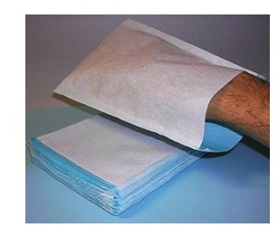 MANOPOLA IMPERMEABILE NON SAPONATA COLORE AZZURRO 100 PEZZI - Farmaciapacini.it