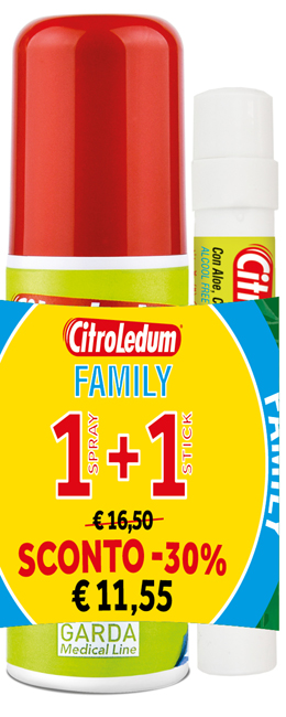 CITROLEDUM FAMILY KIT SPRAY 75 ML + STICK 10 ML - Farmaciapacini.it