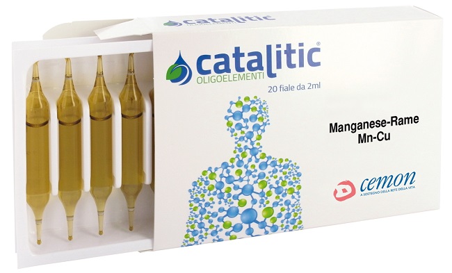 CATALITIC OLIGOELEMENTI MANGANESE RAME MN-CU 20 FIALE 2 ML - Farmaciapacini.it