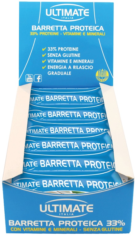 ULTIMATE BARRETTA PROTEICA GUSTO COCCO 24 PEZZI - Farmaciapacini.it