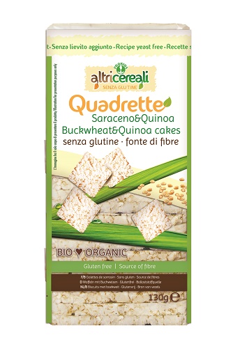 ALTRICEREALI QUADRETTE SARACENO E QUINOA BIO 130 G - Farmaciapacini.it