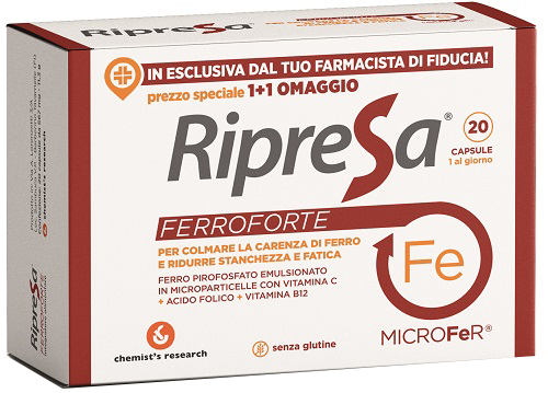 RIPRESA FERROFORTE 20 CAPSULE - Farmaciapacini.it