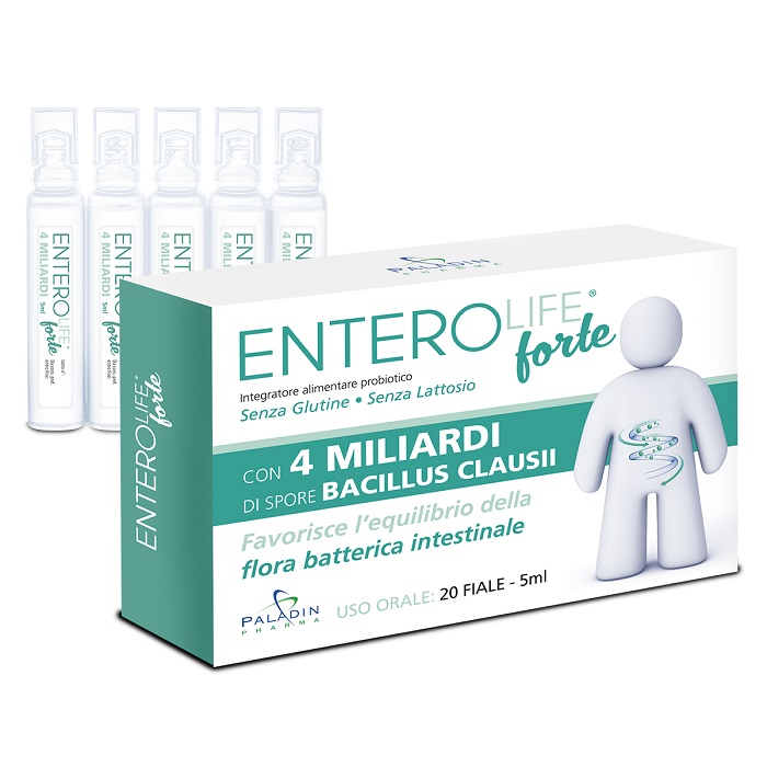 ENTEROLIFE FORTE 4 MILIARDI 20 FIALE DA 5 ML - Farmaciapacini.it