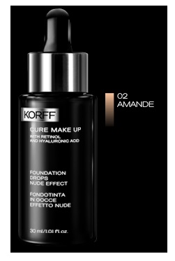 KORFF CURE MAKE UP FONDOTINTA GOCCE 02 AMANDE 30 ML - Farmaciapacini.it