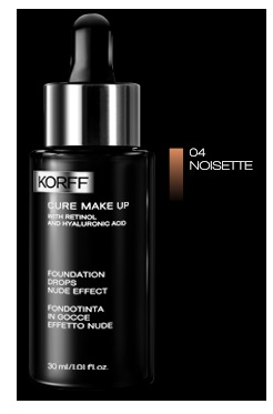 KORFF CURE MAKE UP FONDOTINTA GOCCE 04 NOISETTE 30 ML - Farmaciapacini.it
