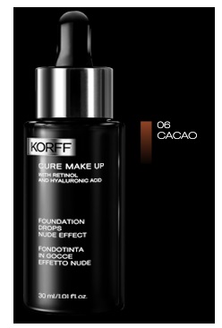 KORFF CURE MAKE UP FONDOTINTA GOCCE 06 CACAO 30 ML - Farmaciapacini.it