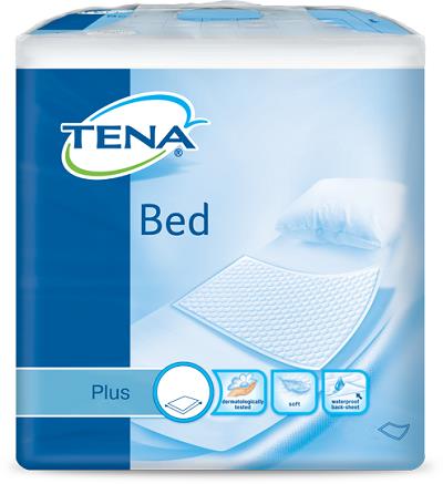 TRAVERSA PER INCONTINENZA NON RIMBOCCABILE TENA BED PLUS 60X40CM 40 PEZZI - Farmaciapacini.it