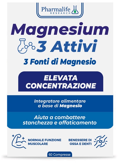 MAGNESIUM 3 ATTIVI 60 COMPRESSE - Farmaciapacini.it