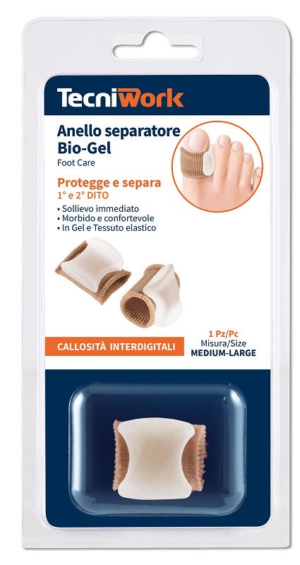 BIO-GEL ANELLO SEPARATORE PER ALLUCE M/L 1 PEZZO - Farmaciapacini.it
