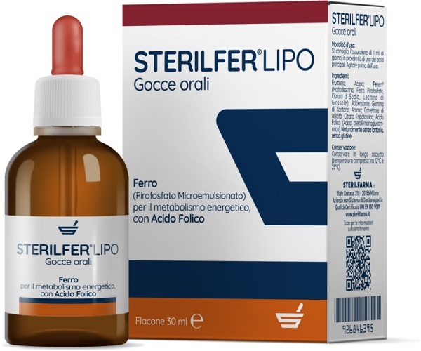 STERILFER LIPO GOCCE 30 ML - Farmaciapacini.it