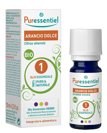 PURESSENTIEL ARANCIO DOLCE OLIO ESSENZIALE BIO 10 ML - Farmaciapacini.it