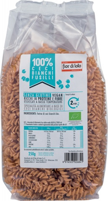 FUSILLI DI CECI BIANCHI BIO 250 G - Farmaciapacini.it