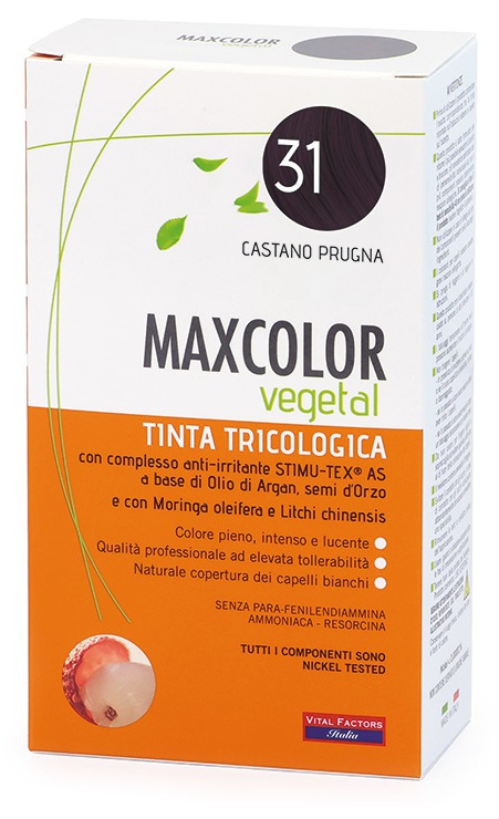 MAX COLOR VEGETAL 31 CASTANO PRUGNA 140 ML - Farmaciapacini.it