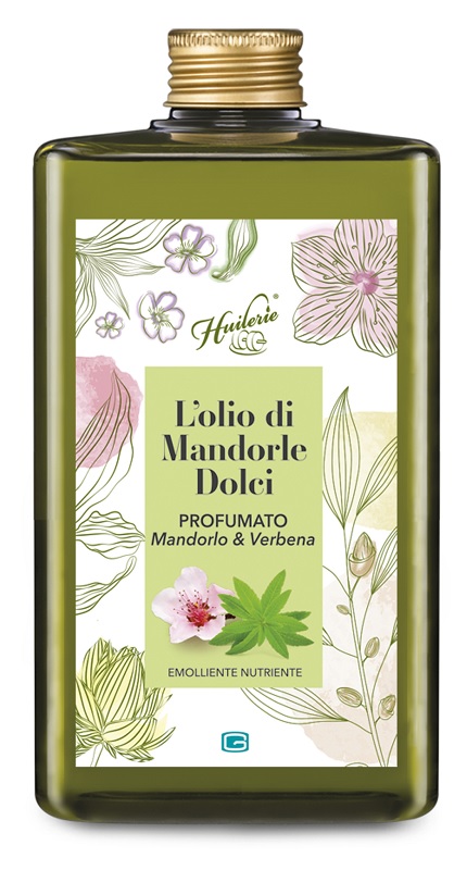 HUILERIE L'OLIO DI MANDORLE DOLCI PROFUMATO MANDORLO & VERBENA 300 ML - Farmaciapacini.it
