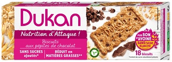 DUKAN EXPERT BISCOTTO CRUSCA GOCCE DI CIOCCOLATO 225 G - Farmaciapacini.it