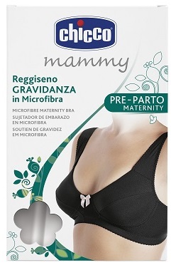 CHICCO MAMMY REGGISENO MICROFIBRA GRAVIDANZA NERO 5C - Farmaciapacini.it