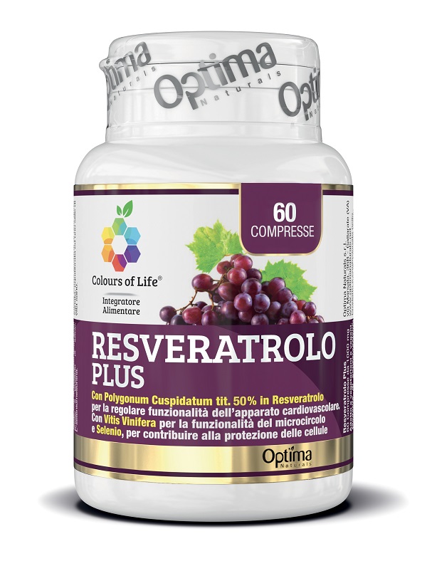 COLOURS OF LIFE RESVERATROLO PLUS 60 COMPRESSE 1000 MG - Farmaciapacini.it