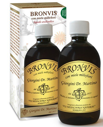 BRONVIS CON MIELE MILLEFIORI 500 ML - Farmaciapacini.it