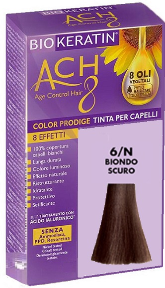 BIOKERATIN ACH8 COLOR PRODIGE 6/N BIONDO SCURO - Farmaciapacini.it