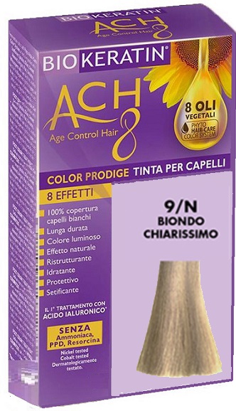BIOKERATIN ACH8 COLOR PRODIGE 9/N BIONDO CHIARISSIMO - Farmaciapacini.it