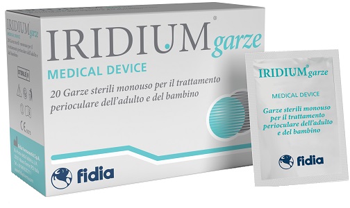 IRIDIUM GARZA OCULARE MEDICATA IN TESSUTO NON TESSUTO 20 PEZZI - Farmaciapacini.it