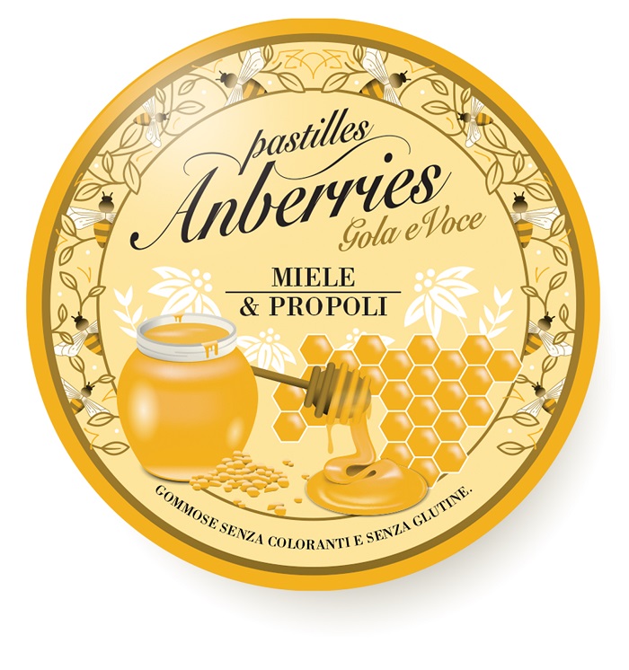 ANBERRIES MIELE PROPOLI 55 G - Farmaciapacini.it