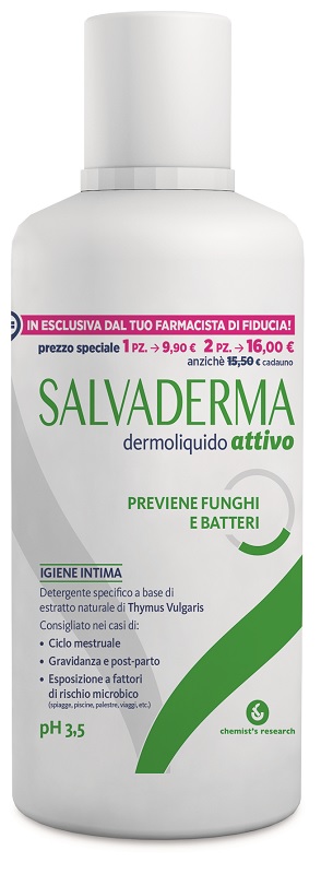SALVADERMA DERMOLIQUIDO ATTIVO 500 ML - Farmaciapacini.it