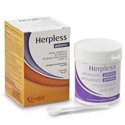 HERPLESS POLVERE BARATTOLO 30 G CON MISURINO - Farmaciapacini.it