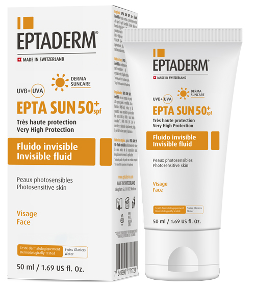EPTA SUN SPF50+ FLUIDO INVISIBILE 50 ML - Farmaciapacini.it