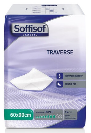 TRAVERSA PER INCONTINENZA SOFFISOF CLASSIC 60X90 15 PEZZI - Farmaciapacini.it