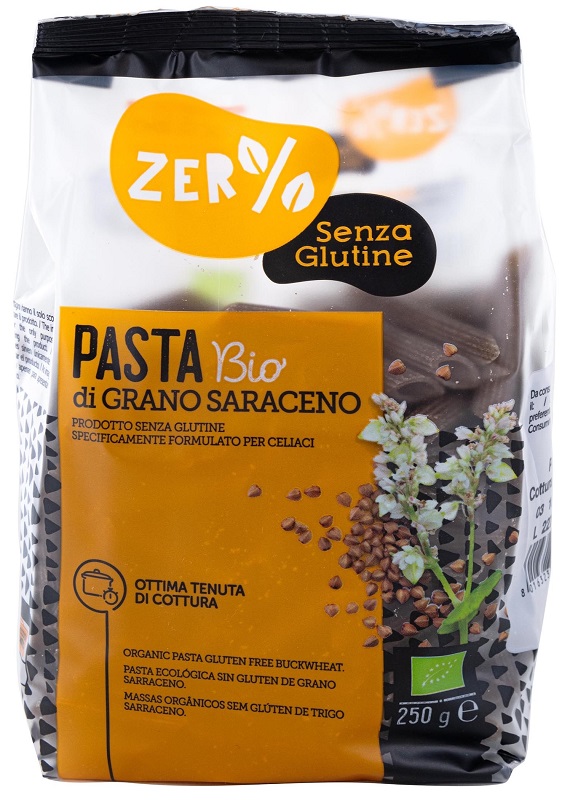 ZERO% GLUTINE PENNE GRANO SARACENO INTEGRALE 250 G - Farmaciapacini.it