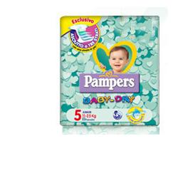 PAMPERS BABY DRY JUNIOR PACCO DOPPIO 46 PEZZI - Farmaciapacini.it