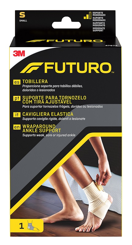 CAVIGLIERA ELASTICA FUTURO MEDIUM DIMENSIONE 20,5/23CM - Farmaciapacini.it