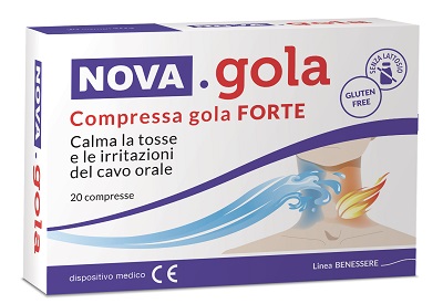 NOVA GOLA COMPRESSA GOLA FORTE 20 COMPRESSE - Farmaciapacini.it
