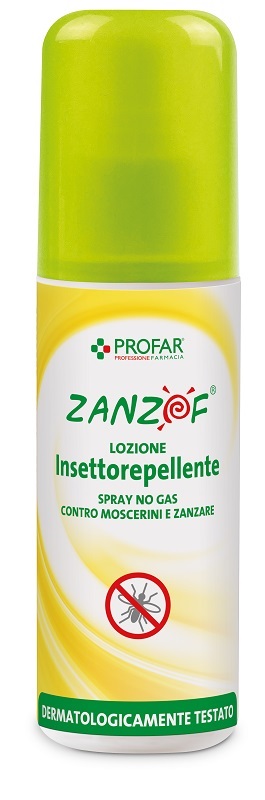 ZANZOF LOZIONE INSETTOREPELLENTE SPRAY DEET 9% 100 ML PROFAR - Farmaciapacini.it