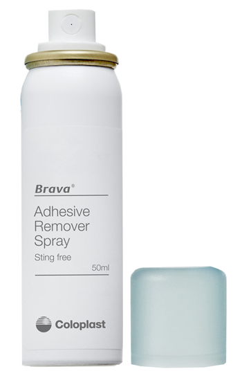 BRAVA SPRAY REMOVER PER DISTACCO DOLCE ADESIVI E DISPOSITIVI PER STOMIA 50 ML - Farmaciapacini.it