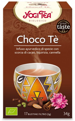 YOGI TEA CHOCO TE' BIOLOGICO 34 G - Farmaciapacini.it