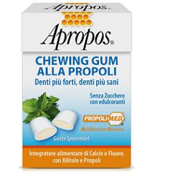 APROPOS CHEWINGUM PROPOLI 25 G - Farmaciapacini.it