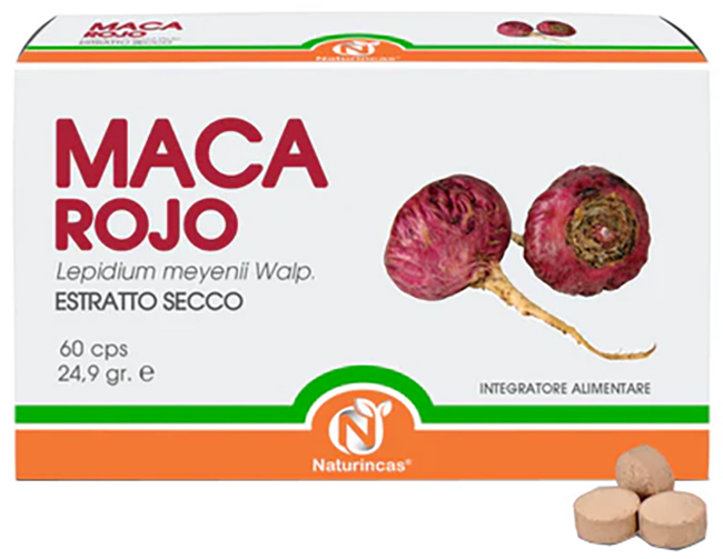 MACA ROJO ESTRATTO SECCO 60 COMPRESSE - Farmaciapacini.it