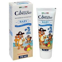 PASTA CAPITANO DENTIFRICIO BABY T FRU 75 ML - Farmaciapacini.it
