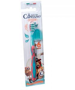 PASTA CAPITANO SPAZZOLINO JUNIOR 1 PEZZO - Farmaciapacini.it